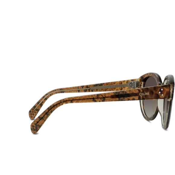 CELINE
Round Gradient Acetate Python Print Sunglasses CL40169I - Picture 7 of 7
